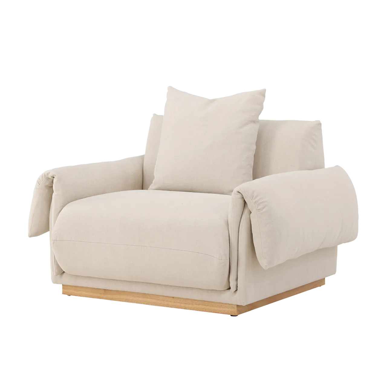 Fauteuil Rikki Beige