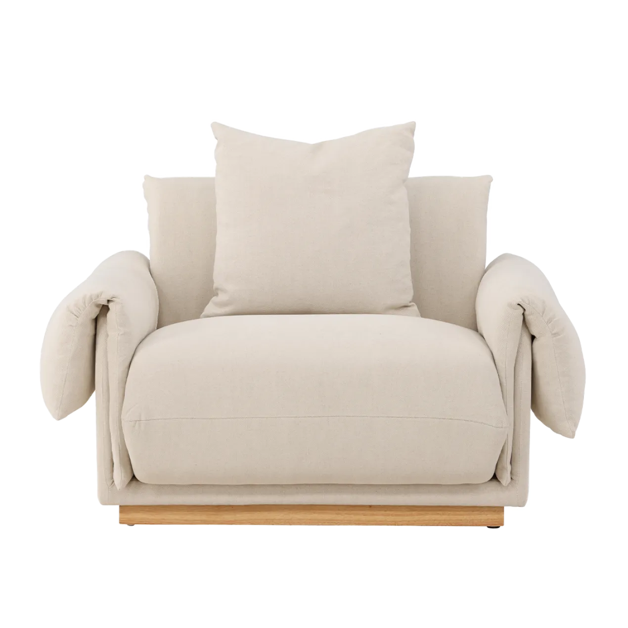 Fauteuil Rikki Beige