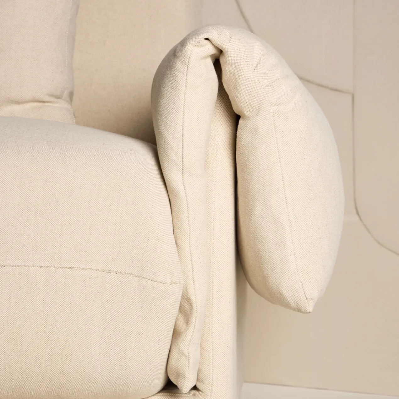 Fauteuil Rikki Beige