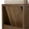 Fauteuil Roan teak wild brown flax
