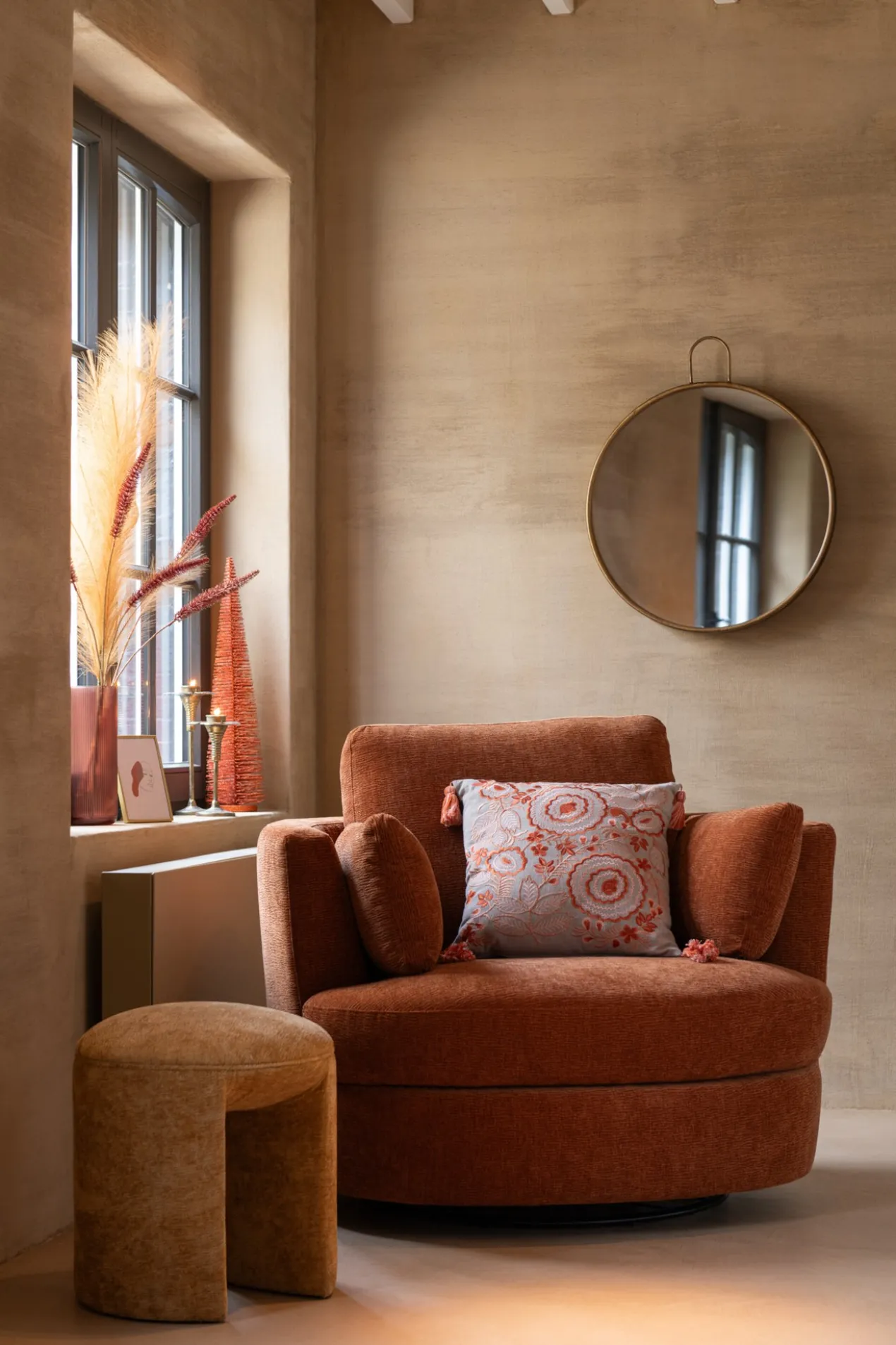 Fauteuil 360º roest