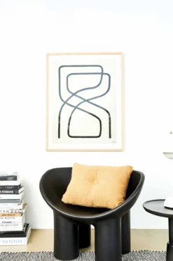 Fauteuil Roly Poly oker