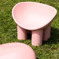 Fauteuil Roly Poly roze