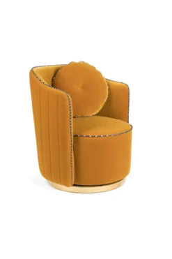 Fauteuil Sassy granny Okergeel