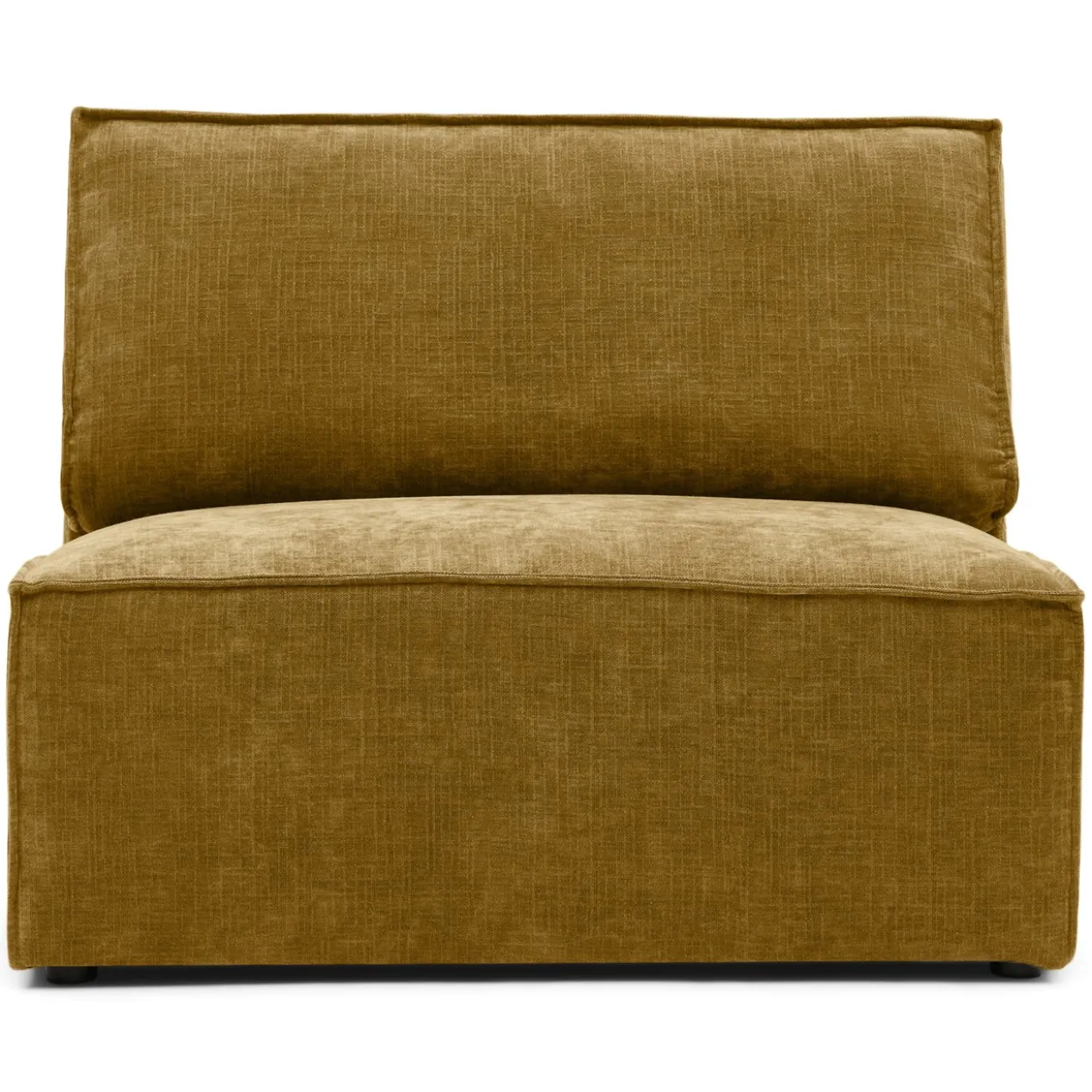 Fauteuil Segment be cotton mustard