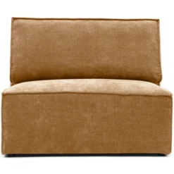 Fauteuil Segment be cotton ocher