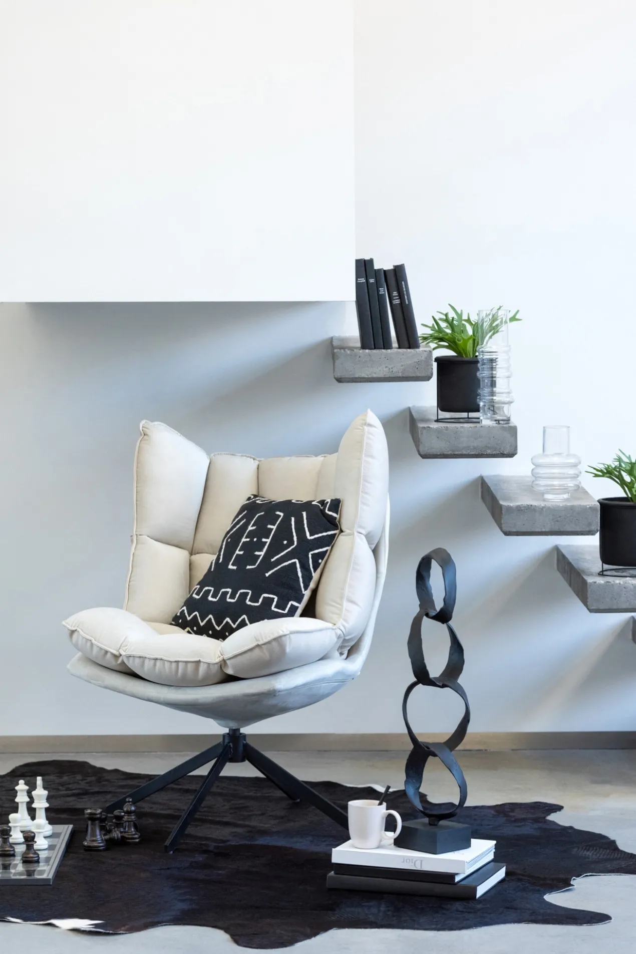 Fauteuil Serena beige