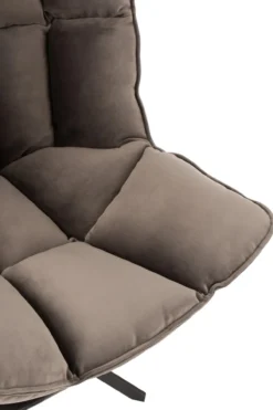 Fauteuil Serena donkergrijs