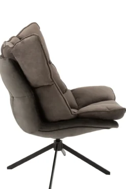 Fauteuil Serena donkergrijs