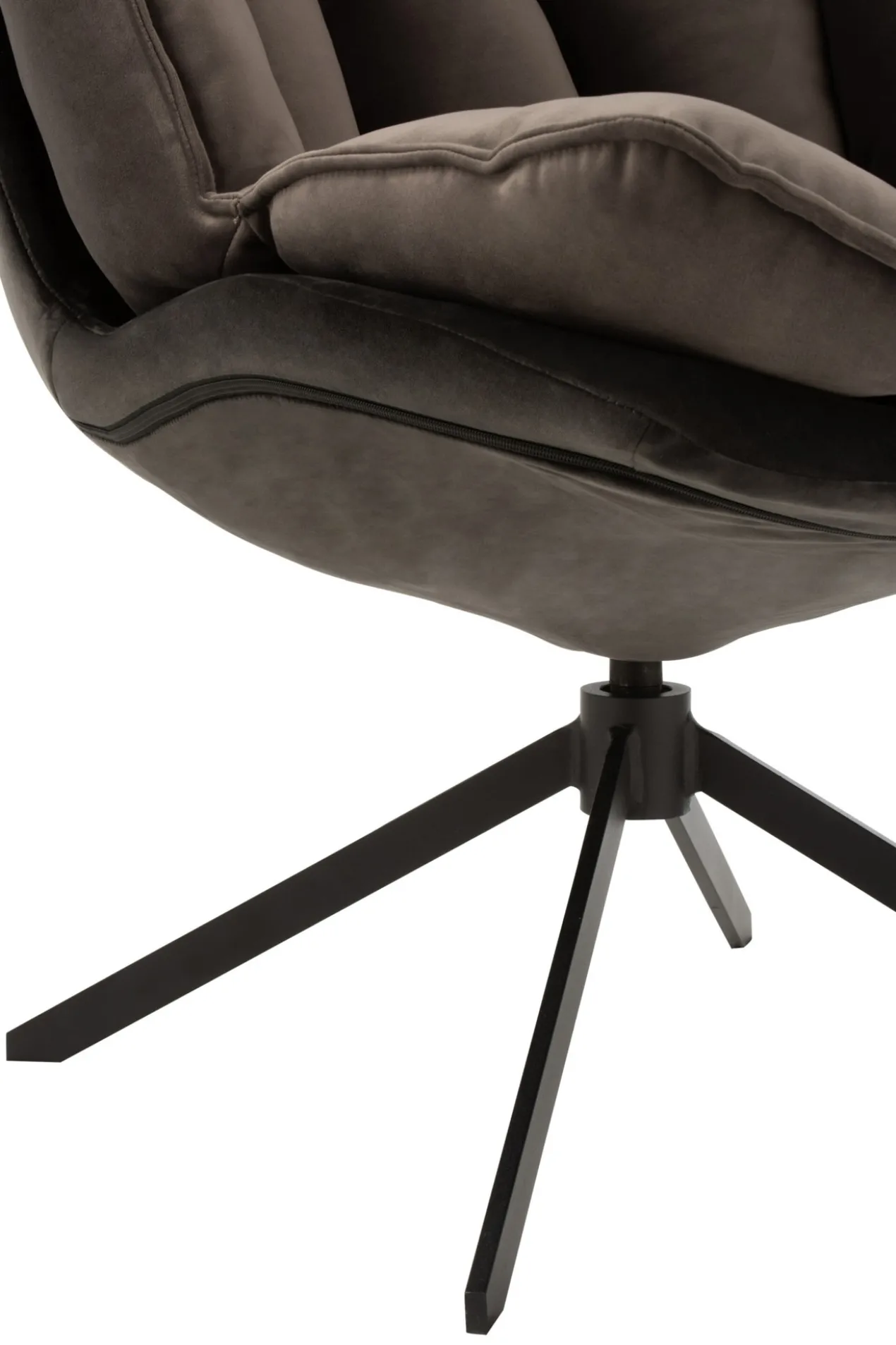 Fauteuil Serena donkergrijs