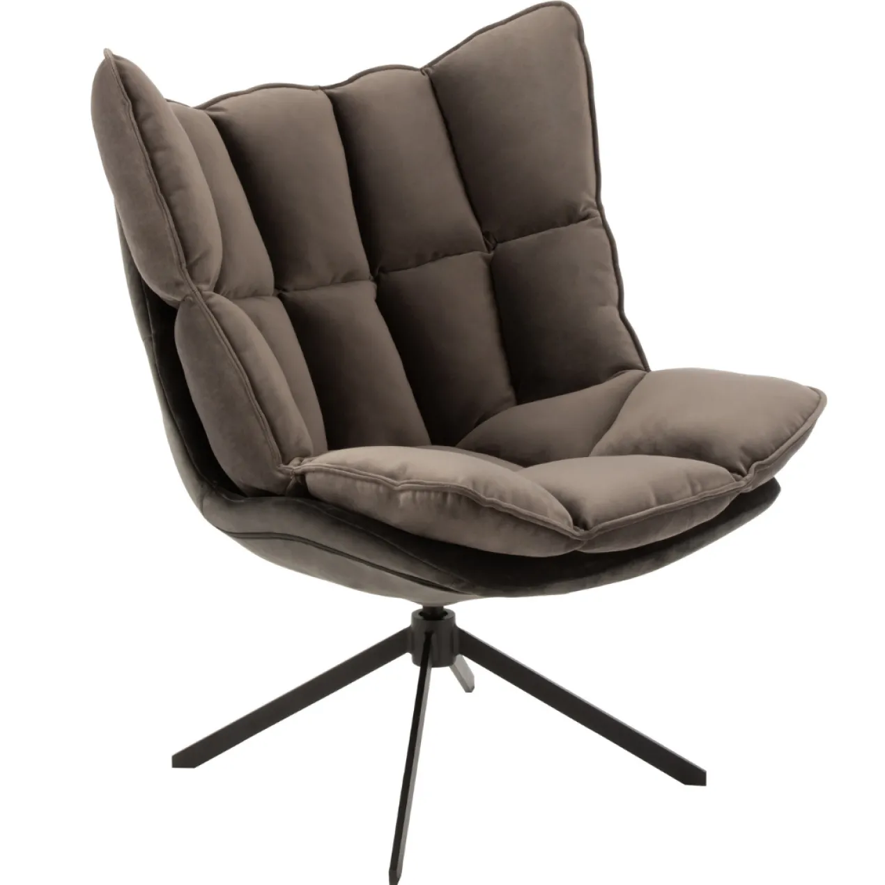 Fauteuil Serena donkergrijs