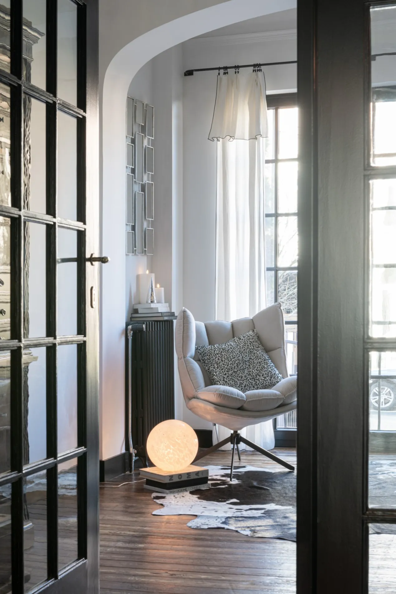 Fauteuil Serena lichtgrijs