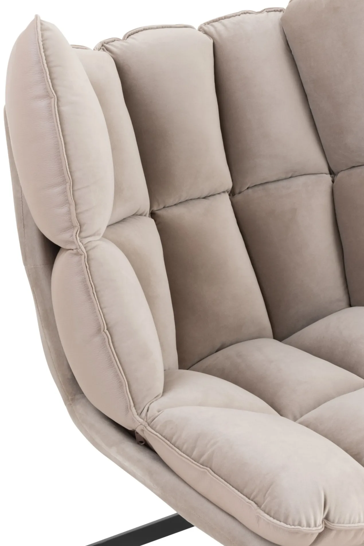Fauteuil Serena lichtgrijs