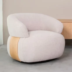 Fauteuil Sicilie naturel eiken