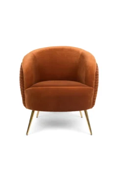 Fauteuil So curvy oranje