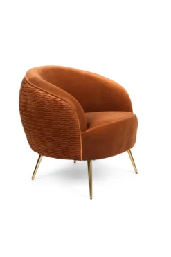 Fauteuil So curvy oranje
