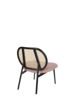 Fauteuil Spike Naturel/Roze