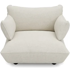 Fauteuil Sumo loveseat boucle recycled beige