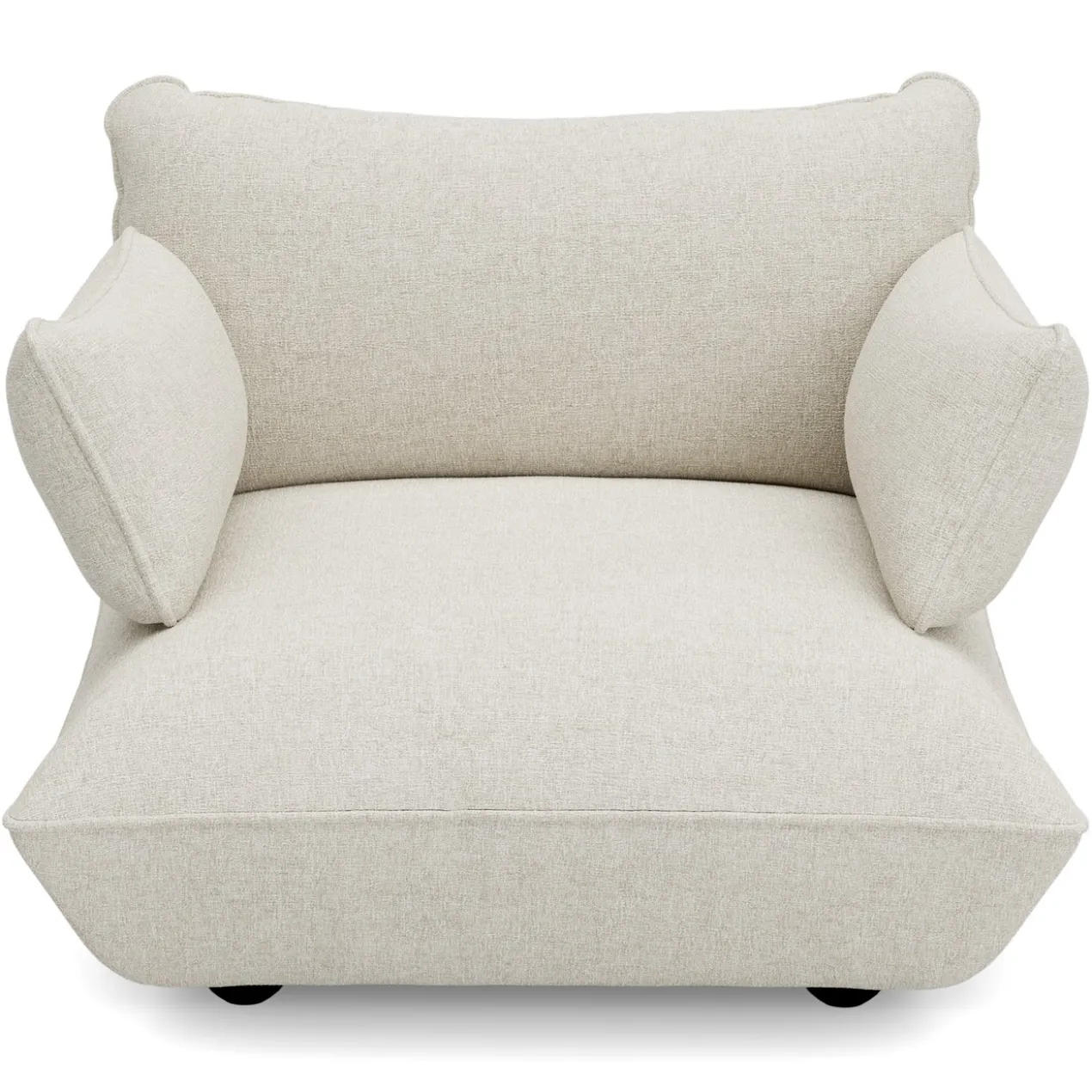 Fauteuil Sumo loveseat boucle recycled beige