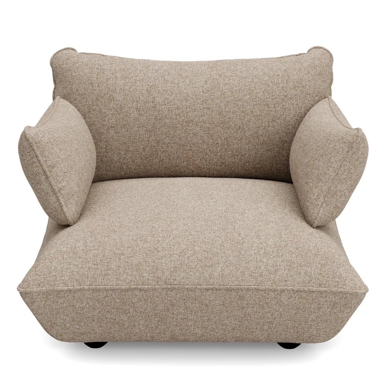 Fauteuil Sumo loveseat boucle recycled brown melange