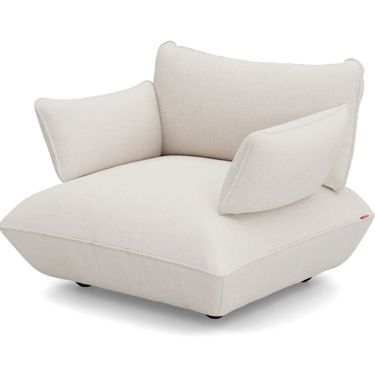 Fauteuil Sumo loveseat boucle recycled creme