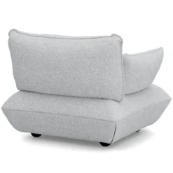 Fauteuil Sumo loveseat boucle recycled grey melange