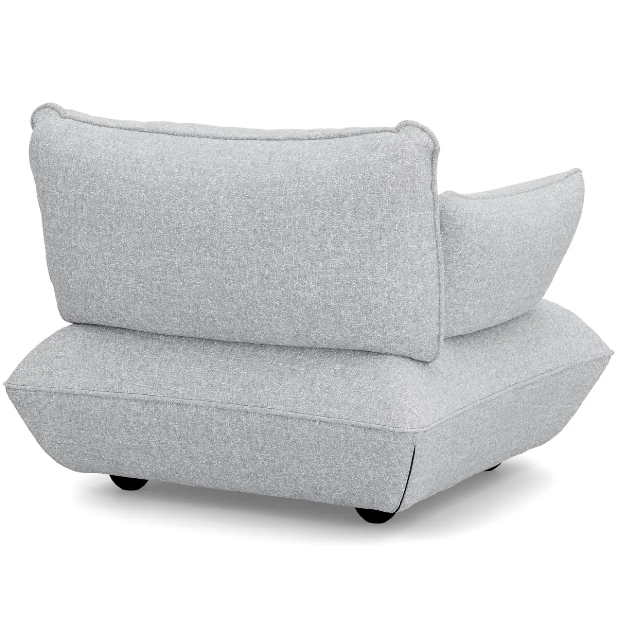 Fauteuil Sumo loveseat boucle recycled grey melange