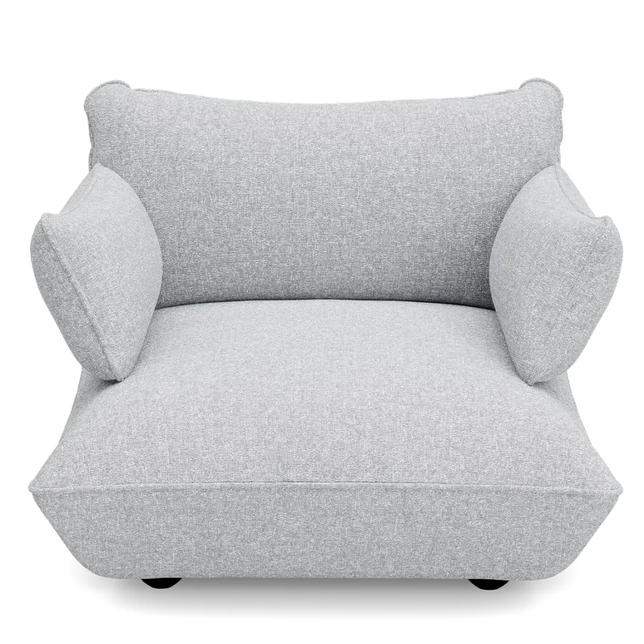 Fauteuil Sumo loveseat boucle recycled grey melange