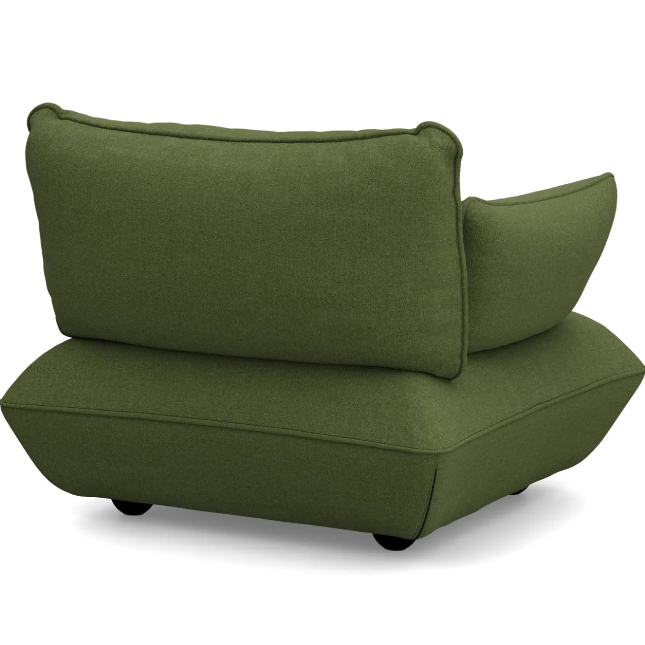 Fauteuil Sumo loveseat boucle recycled leaf green