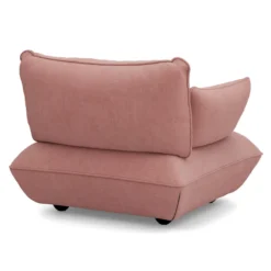 Fauteuil Sumo loveseat cord recycled soft pink
