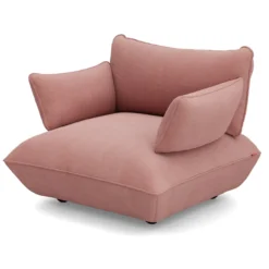 Fauteuil Sumo loveseat cord recycled soft pink