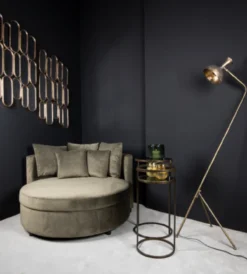 Fauteuil XL Rond groen