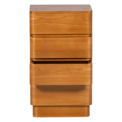 Fejo ladekast 4 lades mdf bruin [fsc]
