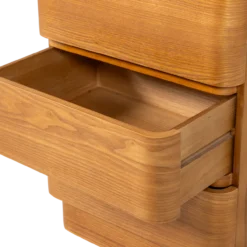 Fejo ladekast 4 lades mdf bruin [fsc]