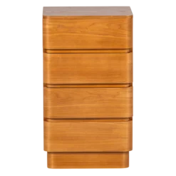 Fejo ladekast 4 lades mdf bruin [fsc]