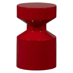 Ferry bijzettafel metaal rood