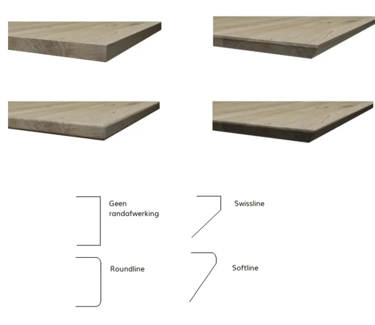 Firma Hout & Staal Eettafel Leaf | Mikado frame | Matte lak Eettafel Leaf | 220*100 cm | Roundline | Matte lak