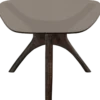 Flash salontafel mangohout/glas walnoot