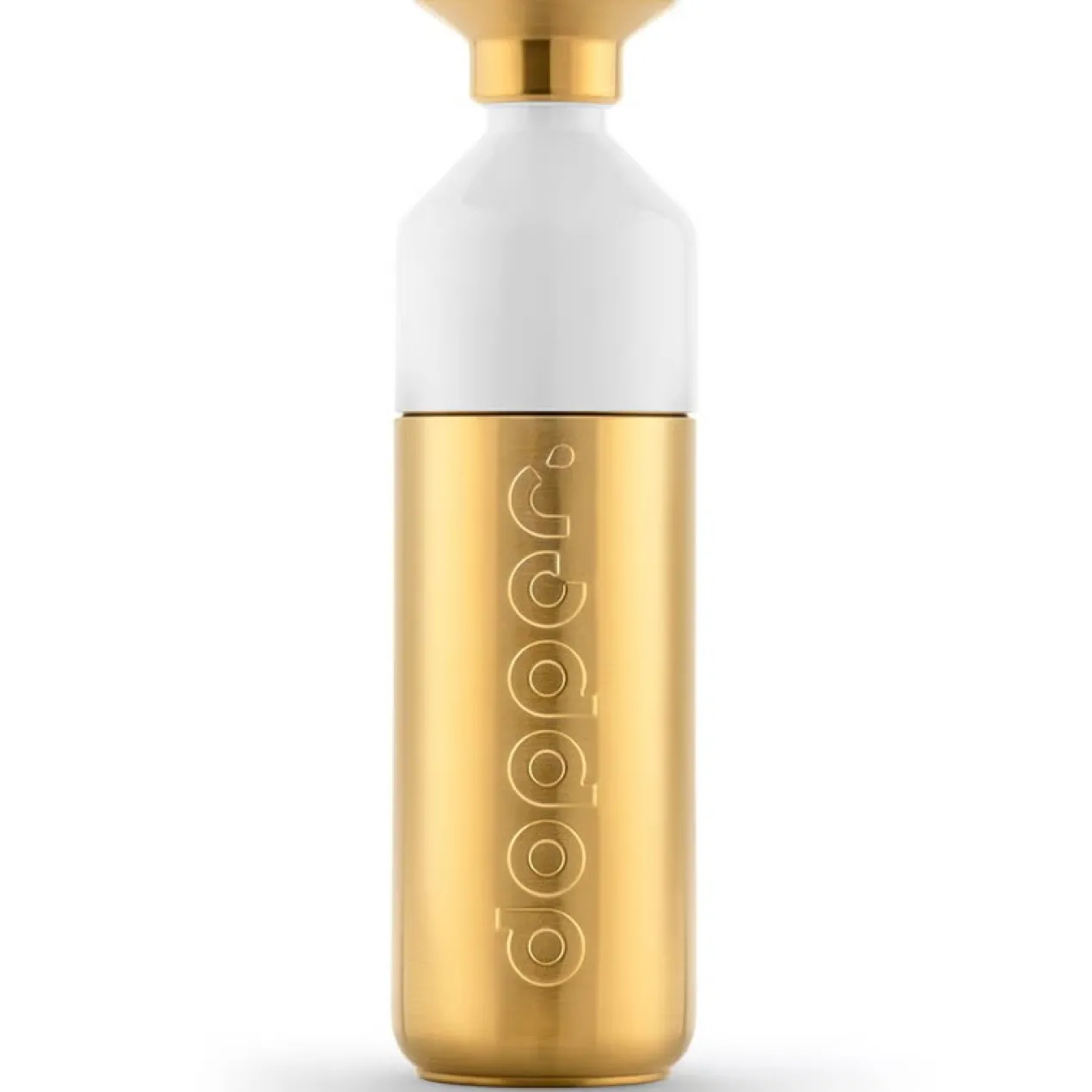 Fles Dopper 490 ml steel gold