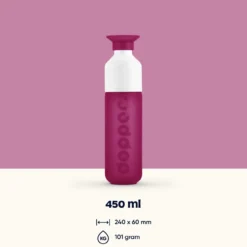 Fles Dopper Original 450 ml funky fuchsia