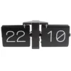 Flip clock No Case black, matt black stand
