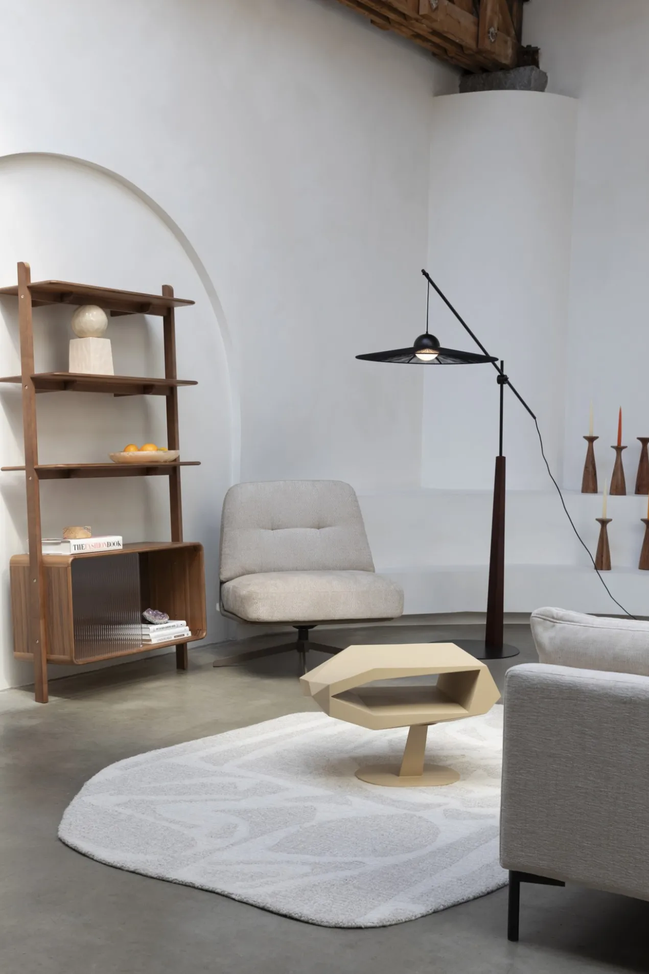 Floor Lamp Belle Beige