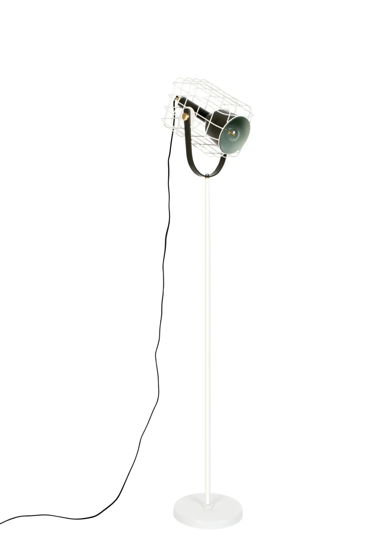 Floor lamp cage white