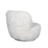 Fluffy draaifauteuil