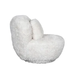 Fluffy draaifauteuil