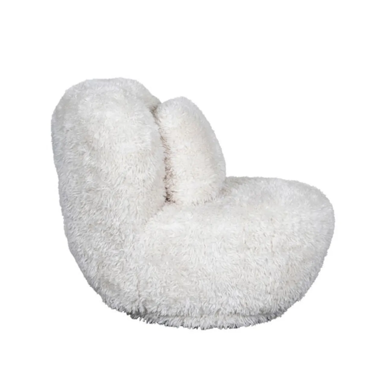 Fluffy draaifauteuil
