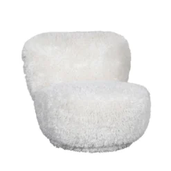 Fluffy draaifauteuil