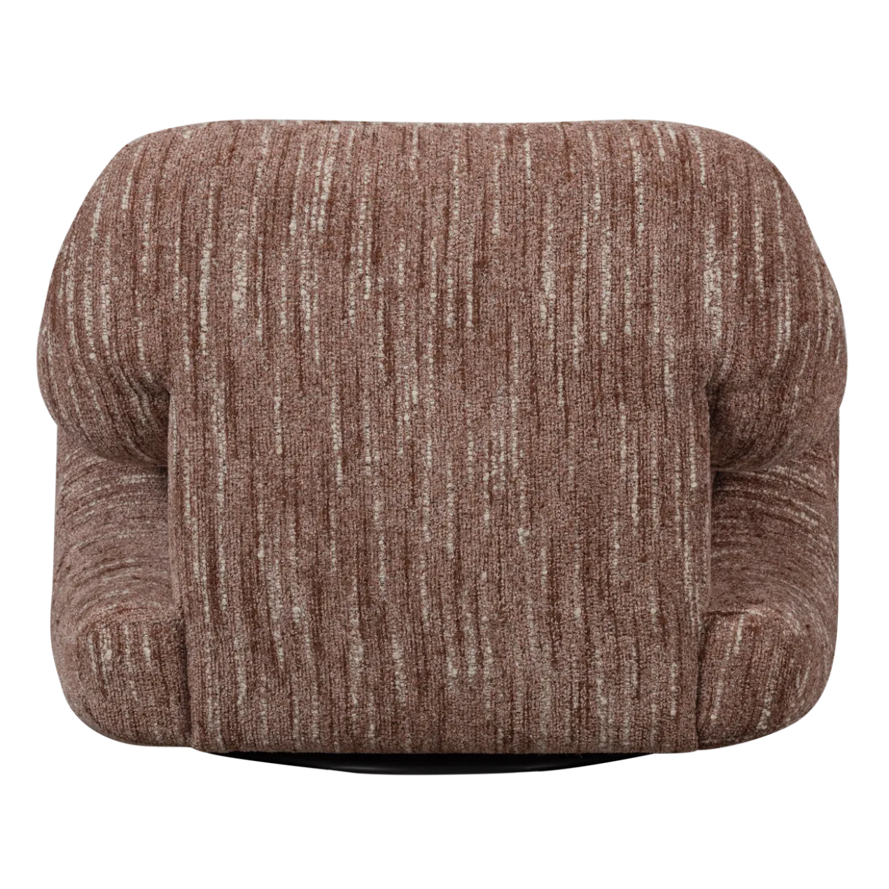 Folke fauteuil chenille oudroze melange