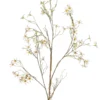 Forsythia branch white