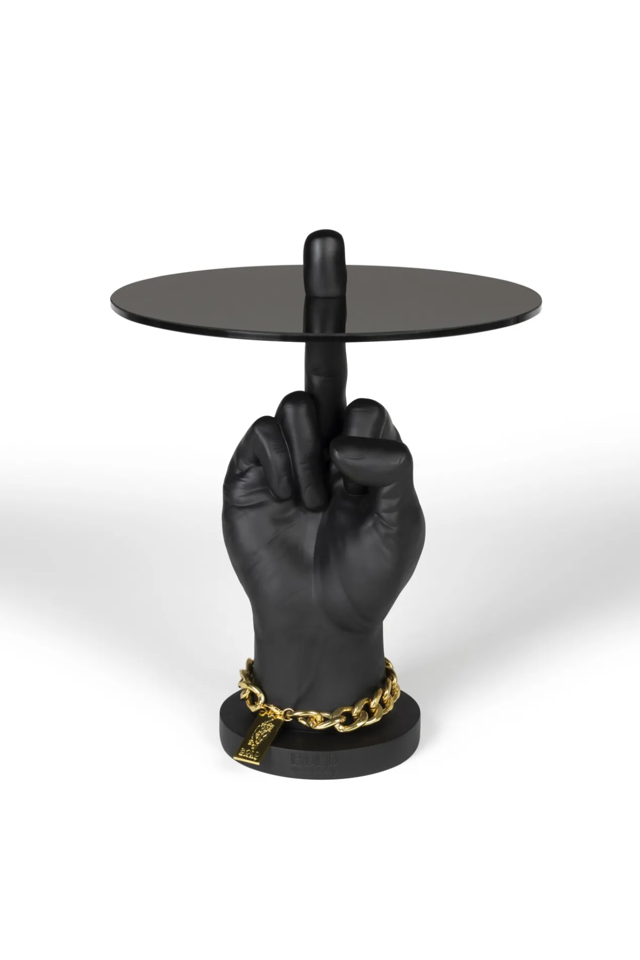 Fother mucker side table black